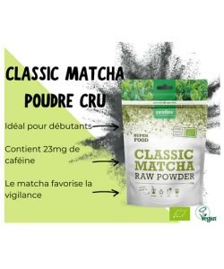 Classic Matcha Powder - Super Food BIO, 75 g